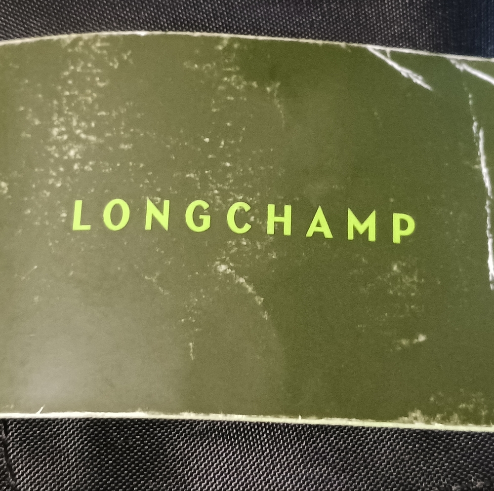 Longchamp Brown and Black Foldable Tote Bag - Picture 8 of 12